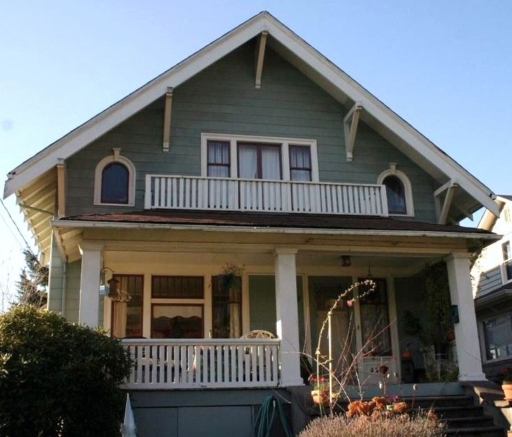 The house at 4407 2nd Ave NW was built in 1908 by Swedish immigrant Emil Nelson